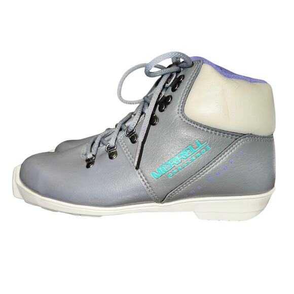 Merrell Challenge SNS Profil Cross Country Ski Boots Men's Size 8.5 Gray Shoes - Picture 1 of 8